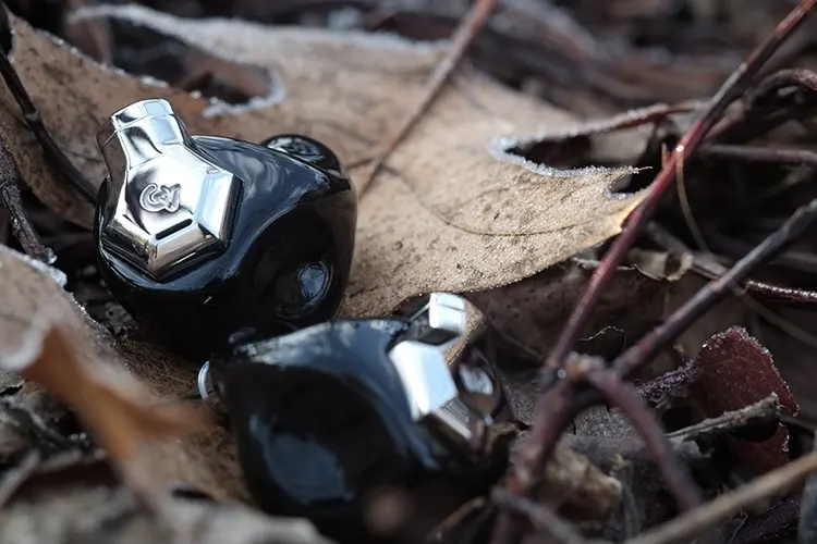 Campfire Audio Ponderosa on leaves on the ground