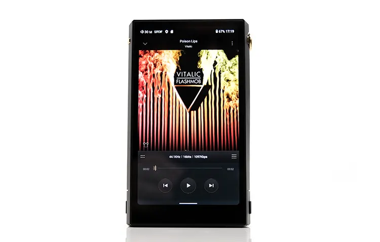 Cayin N6iii playback screen
