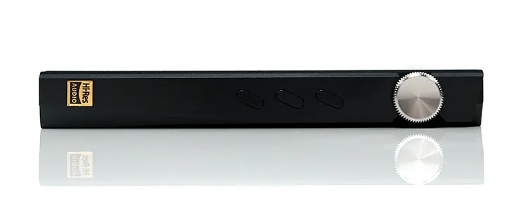 iBasso DX180 side panel with volume wheel
