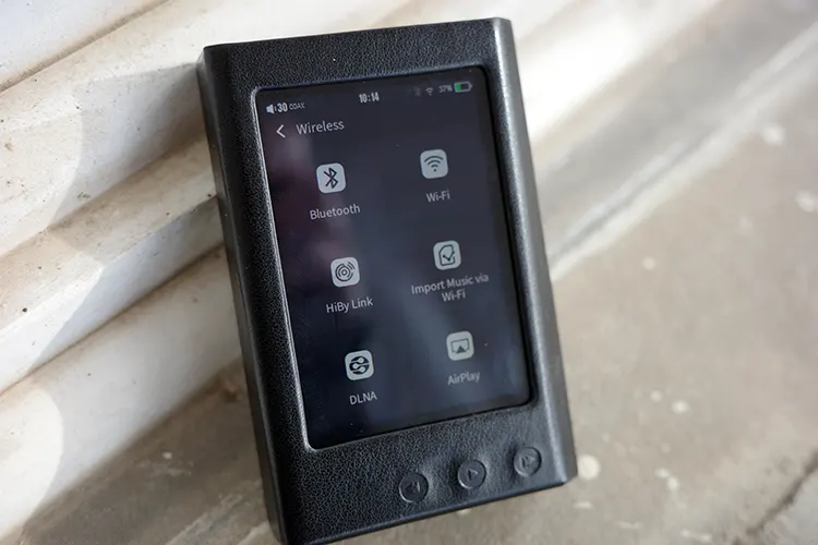 TempoTec V3 Wireless menu